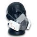 Респіратор 3M 6200 з пиловими фільтрами 3M 6035 P3 R, напівмаска для токсичного пилу, цементу, бетону, диму та аерозолів 62006035 фото 6