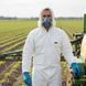 Силиконовая полумаска 3M 7502 с фильтрами 3M 6059 ABEK1 для агрохимии, удобрений и аммиака 75026059 фото 1