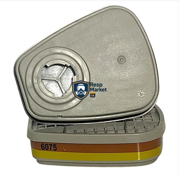 Фильтр 3M 6075 A1 + Form &ndash; защита от органических паров и формальдегида 3M 6075 A1 + Form фото