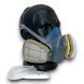 Полумаска 3M 7502 с фильтрами 3M 6075 A1+Form от формальдегида для  колористов, мастеров кератина та ботокса 75006075 фото 3
